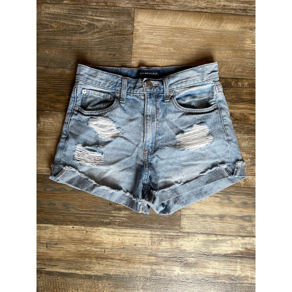 Aeropostale Women's Blue Shorts